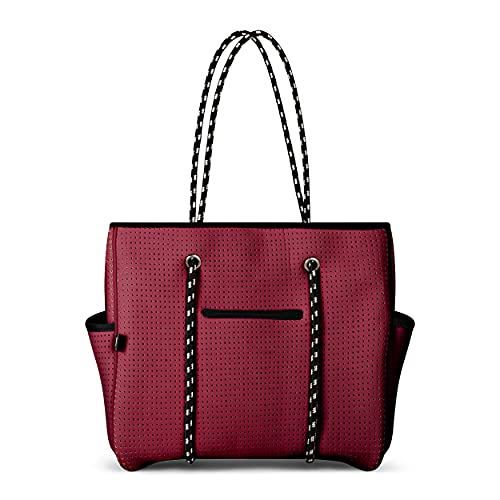 Set-of-3-Neoprene-bags-for-women-Large-neoprene-bag-large-beach-tote-baggym-totesdiaper-bag