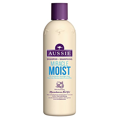 Aussie Champú Miracle Moist para cabello sediento, 1 unidad (1 x 300 ml)