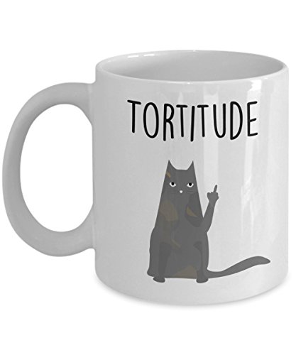 SpreadPassion Tortoiseshell Cat Mug