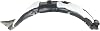 Garage-Pro Juego de Guardabarros Compatible con Kia Optima 2011-2013 3