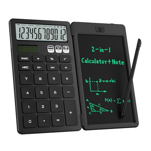 ROATEE Foldable 2-in-1 Calculator Tablet