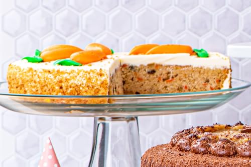 Our Specialty Single Layer Carrot Cake with Cream Cheese Icing Dessert, Frozen Cake, 8", 30 Ounces - Thumbnail 5