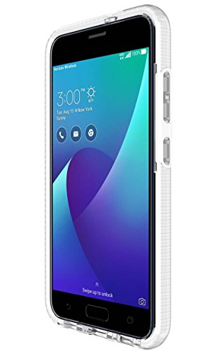 Tech21 Evo Check Shock Absorbent Oem Protection Case For Asus Zenfone V - White/ Clear Retail Packaging #TOP2