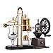 Produktbild JITEM Kaffeebereiter Belgien Luxus Royal Family Balance Siphon Kaffeebereiter Siphon Brewer Elegantes Design Retro Stil mit U Griff Glas Siphon Kanne für Kaffee oder Tee