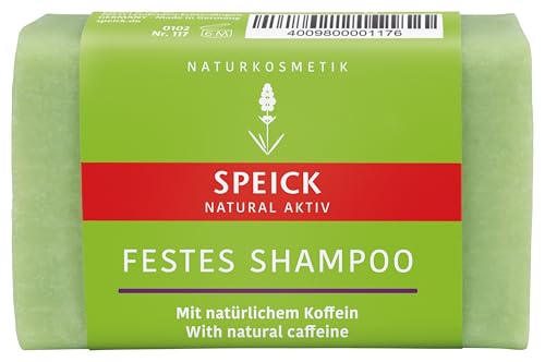 Speick Natural Aktiv Festes Shampoo mit natürlichem Koffein | 1 Stück