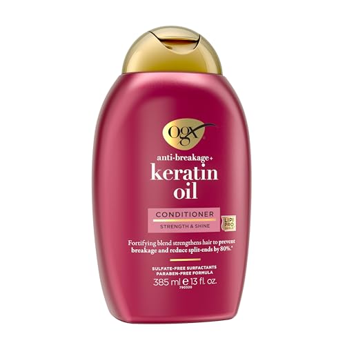 Image of Organix Anti-Breakage Keratin Oil Conditioner 385 ml
