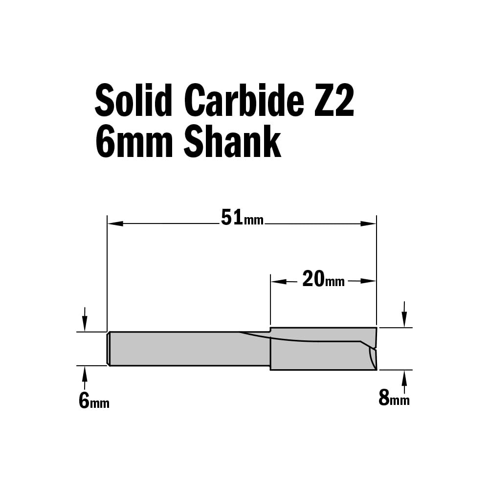 cmtutensili Fresa Widia G6 CANALI 711.080.11 8,0 mm