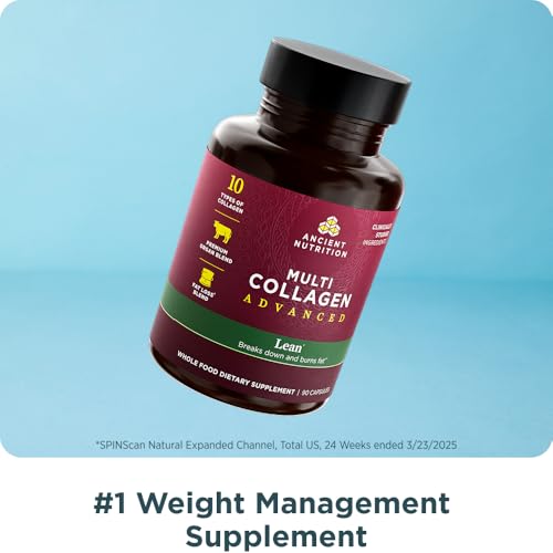 Ancient Nutrition Advanced Multi Collagen Peptides Capsules, Lean - image 3