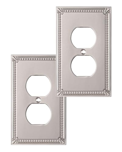 DEWENWILS Sunken Pearls Decorative Wall Plate Switch Plate Outlet Cover