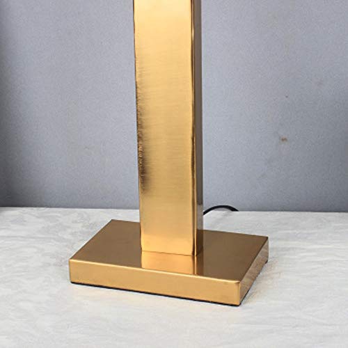 Lampe de table postmoderne éclairage anti-éblouissement bronze or pour bureau - 5