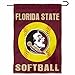 College Flags & Banners Co. フロリダ州立大学セミノールズ ソフトボール ガーデンフラッグ