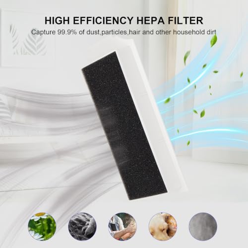 Image of Replacement Parts for ECOVACS DEEBOT N20 Pro Plus, N20 Plus and for Yeedi C12 Pro Plus, C12 Vacuum Cleaner - Spare Accessories Kit Include 1 Main Brush 4 Side Brush 4 Filter 4 Mop Pad 4 Dust bag