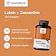 HealthyWorld® Lutein + Zeaxanthin - 120 pflanzliche Kapseln – 2 natürliche Carotinoide - 32 mg Lutein und 2 mg Zeaxanthin pro Tagesdosis - für 2-4 Monate - Unterstützung für Sehkraft und Augen