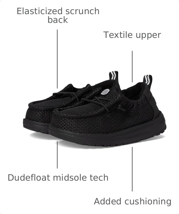 HEYDUDE Infant LILDUDE Core Slip On Shoes, Shade, Size 3 - image 3