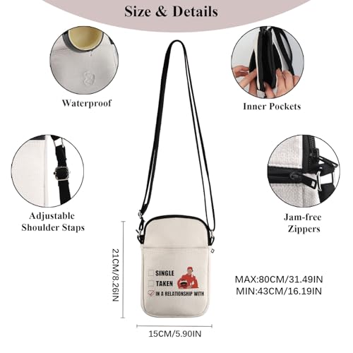 PWHAOO Car Racing Inspired Gift Car Racer Fan Crossbody Bag Travel Bag Racing Fandom Merch2