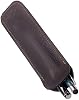 Aston Leather Pen Slip - Brown Double (Leather Pen/Pencil Holder Slip) #2