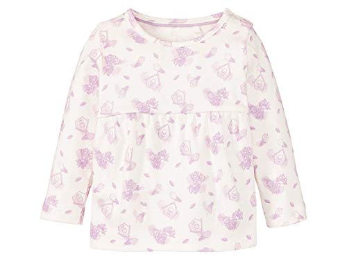 Lupilu Pure Collection Mädchen Langarmshirt 100% Bio-Baumwolle...