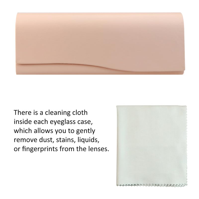 Image of VisionGlobal Hard Shell Eyeglass Case for Eyeglasses and Sunglasses for Men /Women and Kids