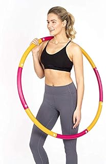 HEALTHYMODELLIFE Exercise Fitness Hoop by PINC Active - Easy to Spin, Premium Quality