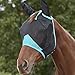 WeatherBeeta ComFiTec Deluxe Fine Mesh Mask with Ears, Black/Turquoise, Full