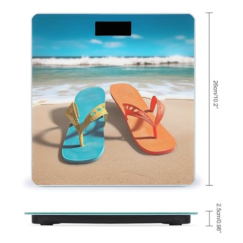 Báscula Digital de Baño con Plataforma de Vidrio Templado miniatura 2