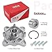 JAVIK Rear Wheel Hub & Bearing Studs Kit for Polaris RZR-800 Ranger-400/500/570/700/800/Diesel/EV 2006-2023 Sportsman-400/450/500/570/600/700/800/ACE 2007-2023