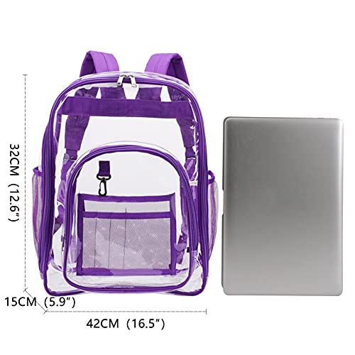 Mochila transparente mochila,Mochilas transparentes para meninas | armazenamento transparente para e