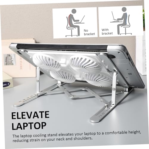 Base de refrigeración ergonómica para laptop HOMSFOU miniatura 7