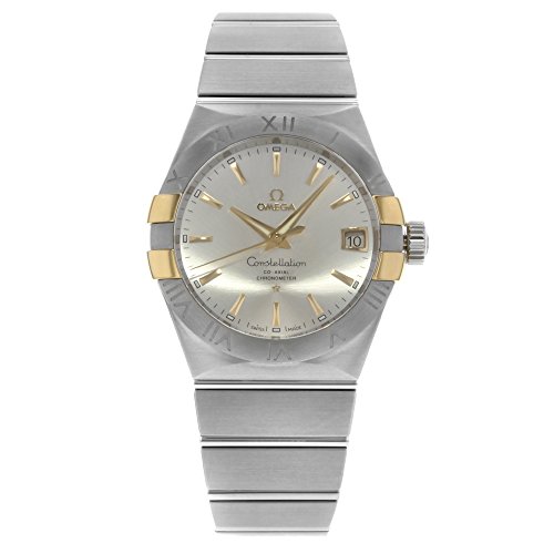 Omega Constellation Co-Axial 38mm 123.20.38.21.02.005 18K Yellow Gold and Stainless Steel Men's Watch