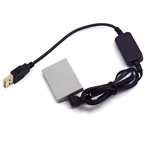 DC 5V USB Power Cable + NB-5L DR-30 DC Coupler for Canon Camera Powershot S100 SD970 SD990 SX200 SX210 850 860 is SX230 HS