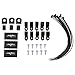 Skar Audio 1/0 Gauge OFC Big 3 Complete Upgrade Electrical Wiring Kit, SKBIG3-0GA