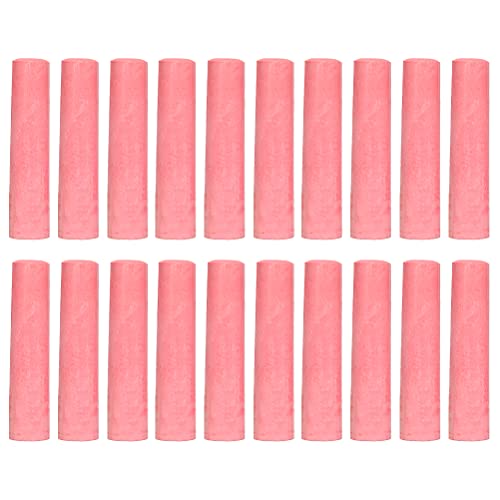 Craies en chaux lisses et légères - Lot de 20 craies de couleur sans poussière