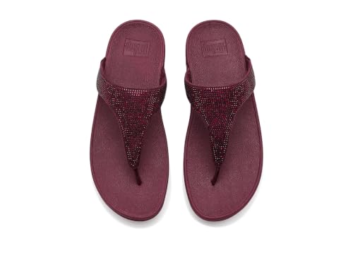 Image of FitFlop Women's Rumba Beaded Toe-Post Sandals