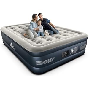 iDOO Queen Air Mattress with Built ...