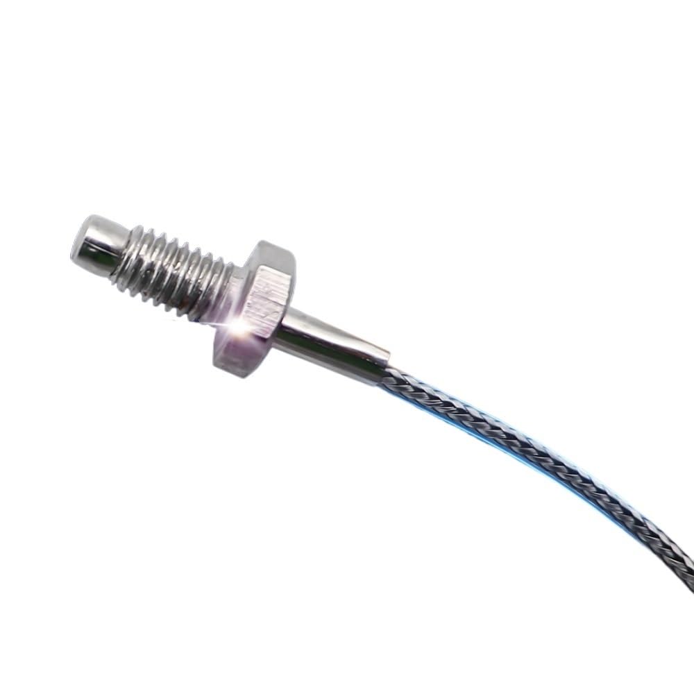 Gewinde M6 Schraube Sonde Temperatur Sensor Thermoelement KJE PT100 Typ 0-400 ℃ 1/2/3/4/5m Lange Kabel PID Controller Thermometer(M6 PT100 4M)