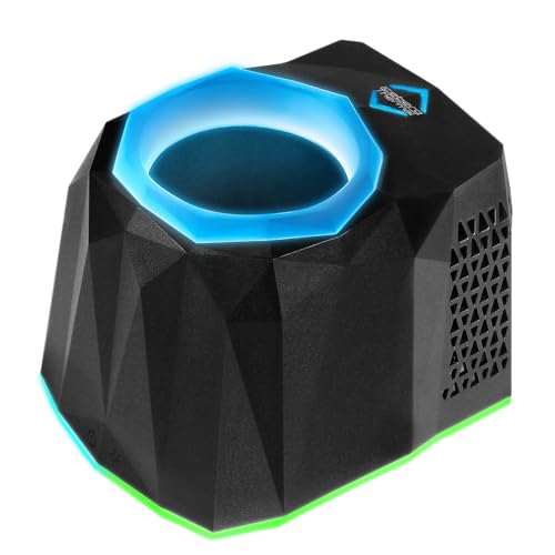 Canette refroidie à 6°C par 86 LED RVB et écran thermique