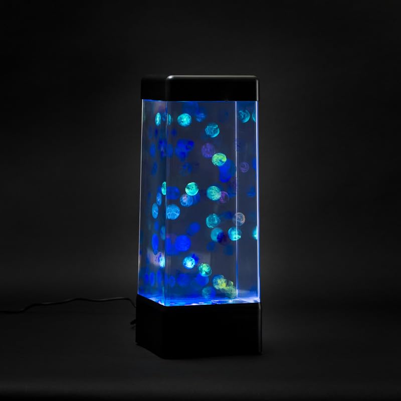 Jelly Bubbles Accessory Pack For JINX Luminous Jellyfish Lamp- 48-Pack Translucent Expanding Bubbles with Line Patterns - Image 4