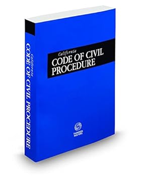 Paperback California Code of Civil Procedure, 2015 ed. (California Desktop Codes) Book