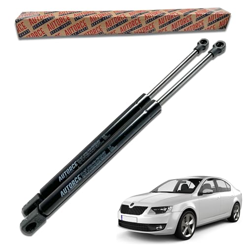 AUTORCE 2 Pcs Rear Tailgate Boot Gas Struts Intended For SKODA Octavia MK3 Hatchback (2012 - Onwards) Lift Support Shock Absorber System 575 (N) 500 MM 5E5827550