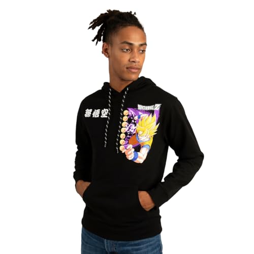 Amazon.com: Bioworld Dragon Ball Z Adult Hoodie-Small Black