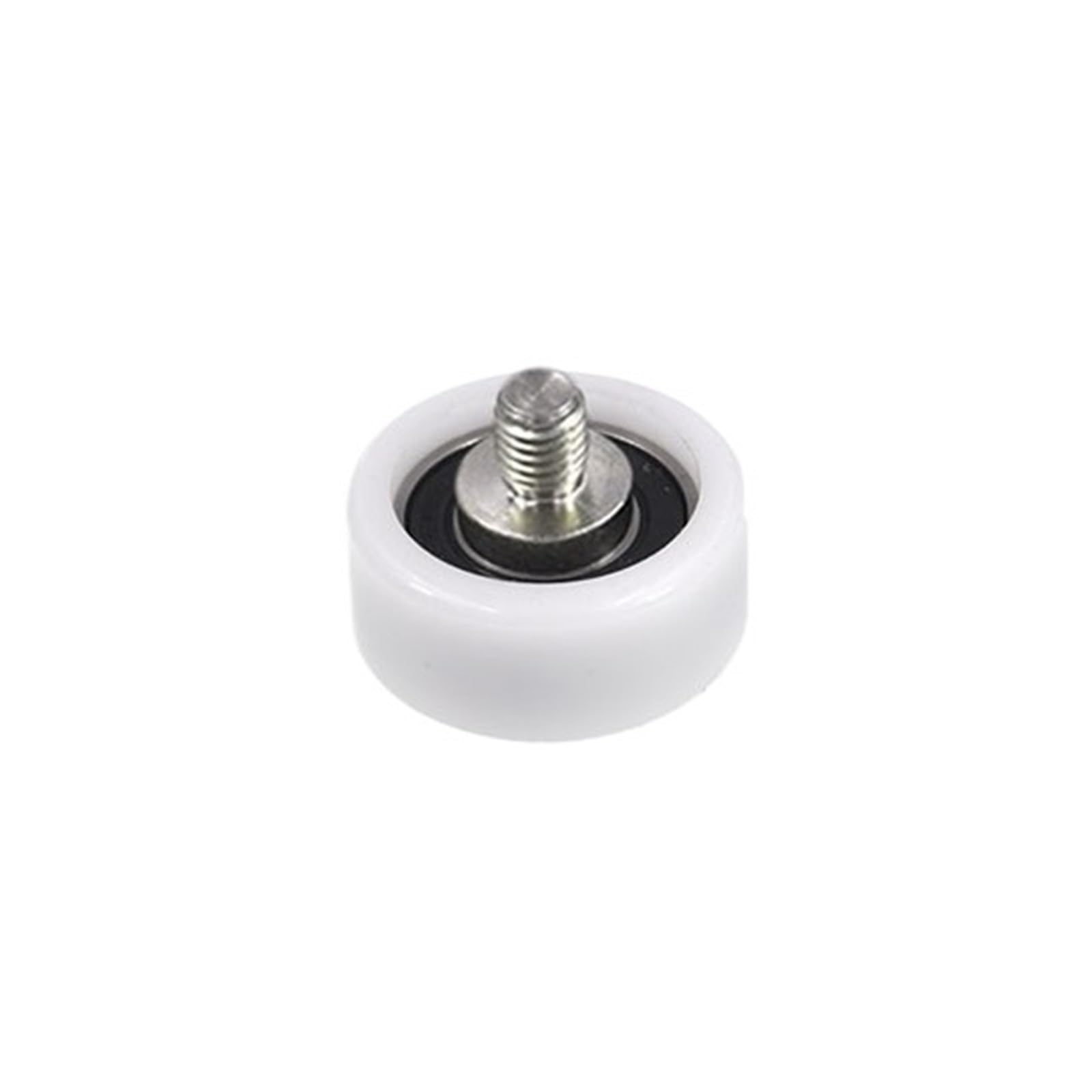 FQJYXWEWL Externally Threaded POM Plastic-Coated Bearing BS620036-16C1L10M8 high wear-Resistant Nylon Threaded Guide Wheel