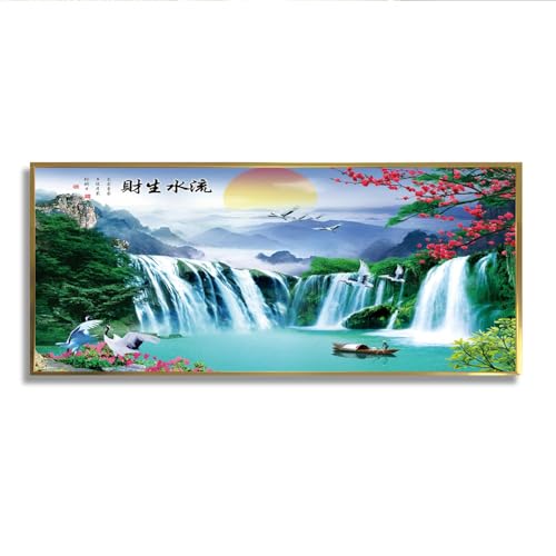 LAIZIHOME Red Plum Blossoms Welcome Spring Canvas Print Endless Flow