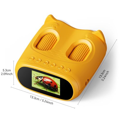 Prismáticos digitales infantiles ligeros con imágenes HD y USB 3