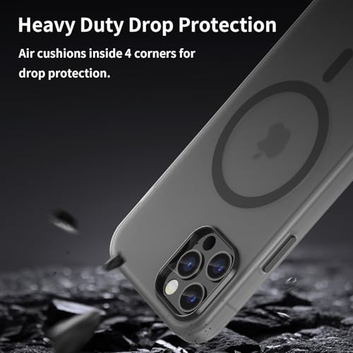 Coque iPhone 12 Pro compatible Magsafe protection antichoc mat - 5