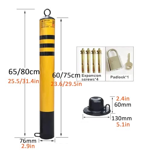 Bollard de sécurité pour zone sensible au trafic et parking - 3