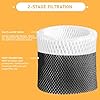 HWF75 Humidifier Wick Filter Replacement Filter D Compatible with Holmes HWF75CS, HWF75PDQ-U, and Sunbeam Cool Mist Humidifier Filter SCM3501, SCM3502, SCM3656, SCM3657, SCM3609P, 2 Pack