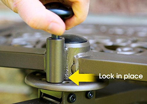 Liberty Garden 714 Decorative Cast Aluminum Navigator Rotating Garden Hose Reel, Holds 125-Feet of 5/8-Inch Hose - Bronze - Image 4