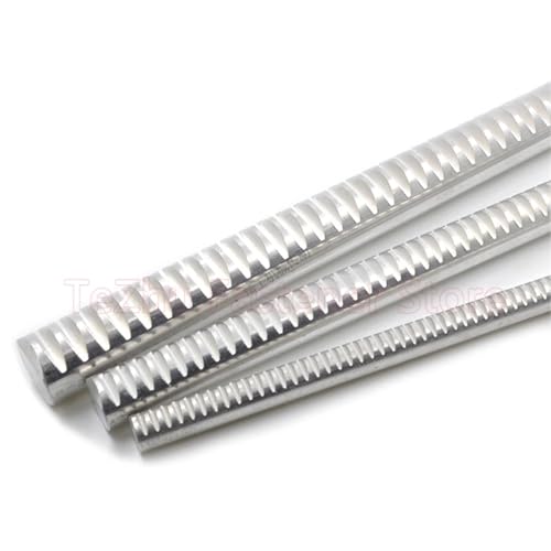 Crémaillère ronde en aluminium pour motorisation de portail et projets de bricolage