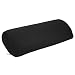 A sixx Oreiller compensé, Coussin de Massage avec Repose-Pieds en Caoutchouc Naturel sous Le Bureau, Forme Semi-cylindrique pour Le Bureau de Couchage(Black)