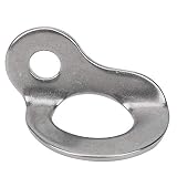 Flbirret 2Pcs Mountain Climbing Bolt Hanger - 304 Stainless Steel Outdoor Caving Protection Accessor